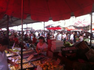 The local wet market