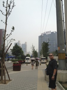 This is the backside of UHN Apartments, as viewed from Taoyongang Train Station, our nearest subway stop.