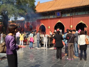 Lama Temple.incense